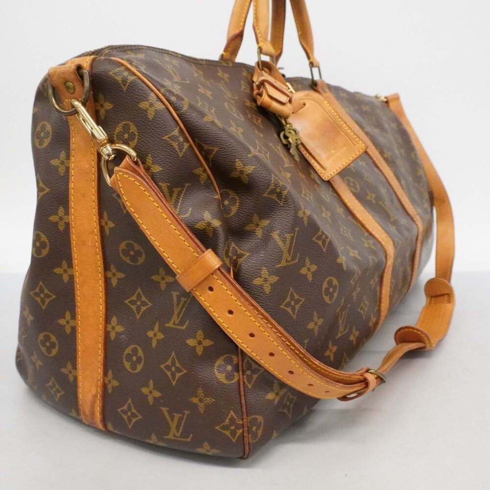 LOUIS VUITTON Authentic Brown Monogram Boston Bag - Picture 2 of 16
